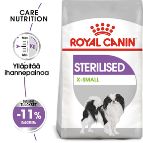 Royal Canin Sterilised X-Small koiralle 1,5 kg