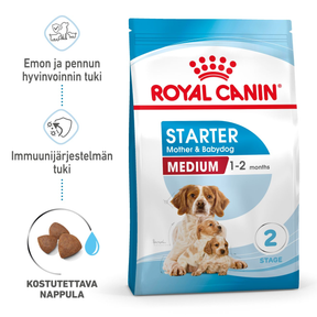 Royal Canin Medium Starter koiralle 15 kg