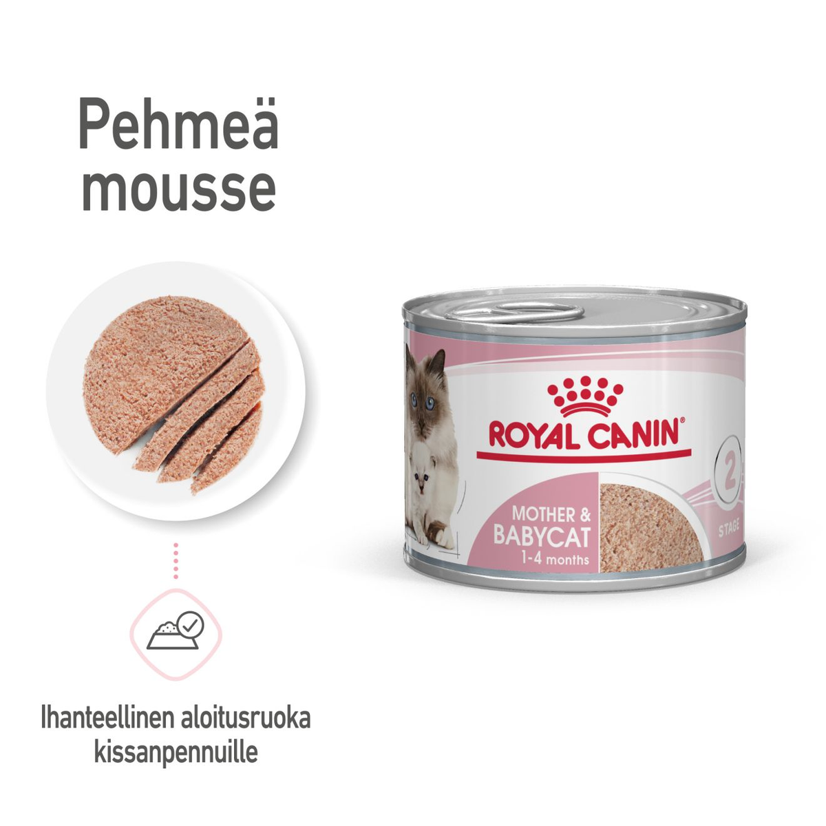 Royal Canin Mother & Babycat Mousse 195 g MAISTELUPAKKAUS