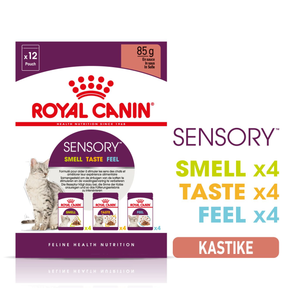 Royal Canin Sensory Mixed Gravy kissalle 12 x 85 g
