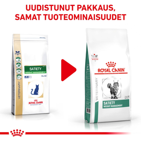 Royal Canin Veterinary Diets Weight Management Satiety kissan kuivaruoka 1,5 kg