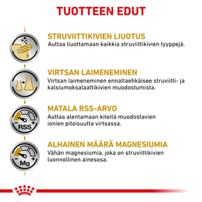 Royal Canin Veterinary Diets Urinary S/O kissan kuivaruoka 3,5 kg
