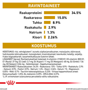 Royal Canin Veterinary Diets Urinary S/O kissan kuivaruoka 3,5 kg