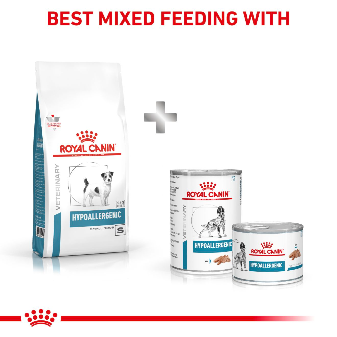 Royal Canin Veterinary Diets Derma Hypoallergenic Small Dogs koiran kuivaruoka 1 kg