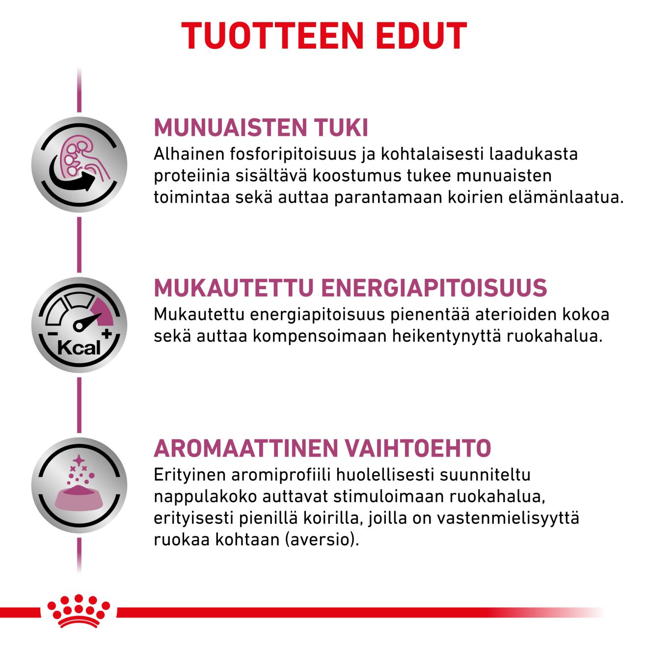 Royal Canin Veterinary Diets Vital Renal Small Dog koiran kuivaruoka 3,5 kg