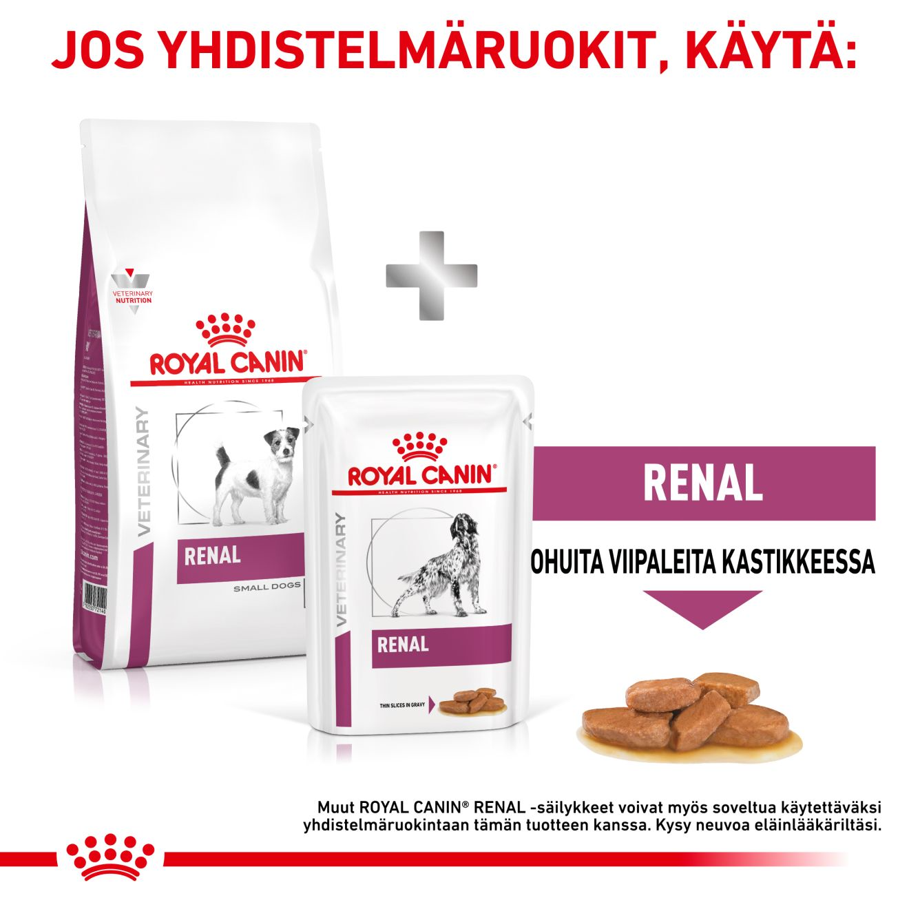 Royal Canin Veterinary Diets Vital Renal Small Dog koiran kuivaruoka 3,5 kg