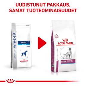 Royal Canin Veterinary Diets Renal Special koiran kuivaruoka 10 kg PÄIVÄYSTARJOUS