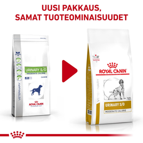 Royal Canin Veterinary Diets Urinary S/O Moderate Calorie koiran kuivaruoka 12 kg