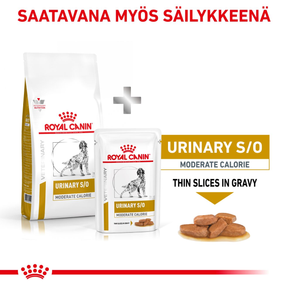 Royal Canin Veterinary Diets Urinary S/O Moderate Calorie koiran kuivaruoka 1,5 kg