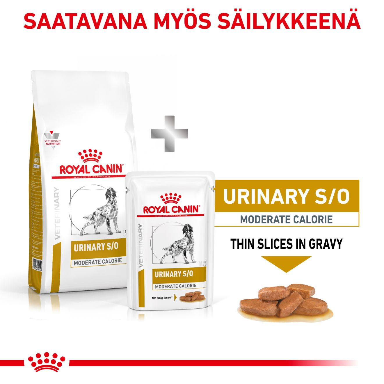 Royal Canin Veterinary Diets Urinary S/O Moderate Calorie koiran kuivaruoka 12 kg
