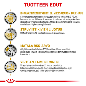 Royal Canin Veterinary Diets Urinary S/O Loaf annospussi kissan märkäruoka 12 x 85 g