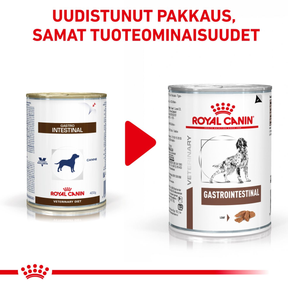Royal Canin Veterinary Diets Gastrointestinal Loaf säilykepurkki koiran märkäruoka 400 g MAISTELUPAKKAUS