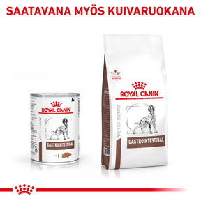 Royal Canin Veterinary Diets Gastrointestinal Loaf säilykepurkki koiran märkäruoka 400 g MAISTELUPAKKAUS