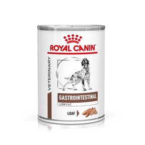Royal Canin Veterinary Diets Gastrointestinal Low Fat Loaf säilykepurkki koiran märkäruoka 420 g MAISTELUPAKKAUS