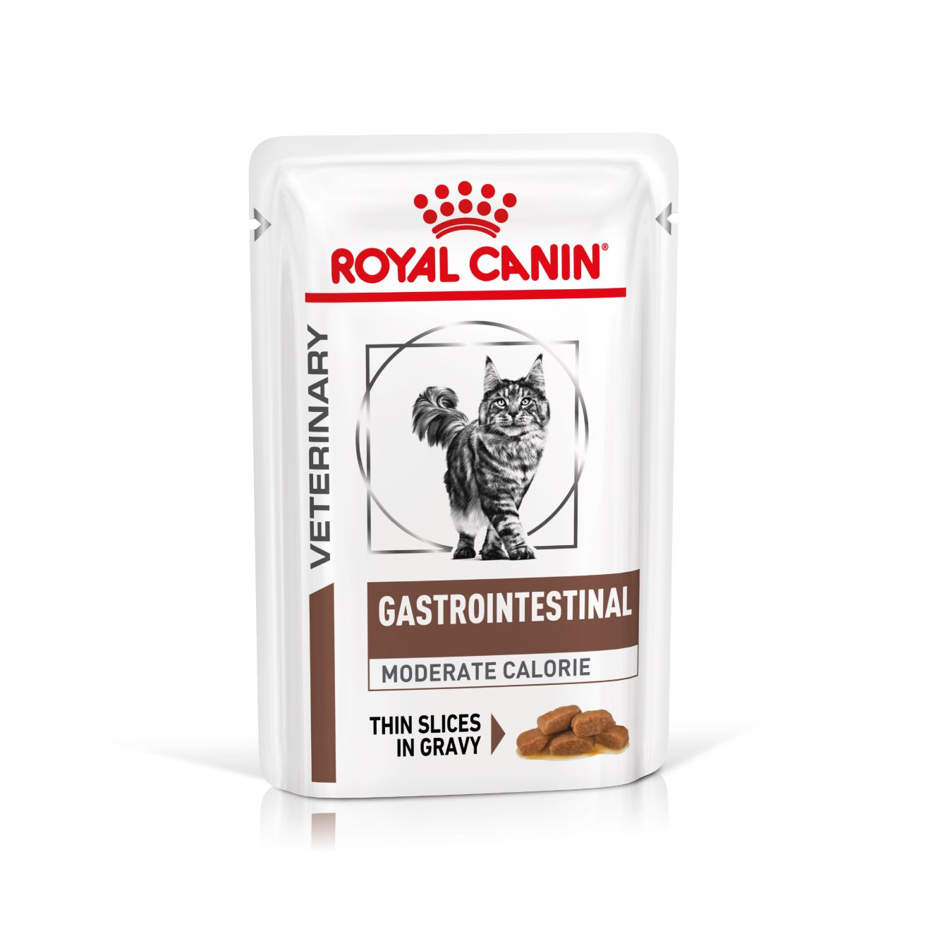 Royal Canin Veterinary Diets Gastrointestinal Moderate Calorie Slices In Gravy kissan märkäruoka 12 x 85 g