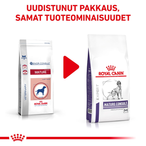 Royal Canin Veterinary Diets Health Management Mature Consult koiran kuivaruoka 10 kg