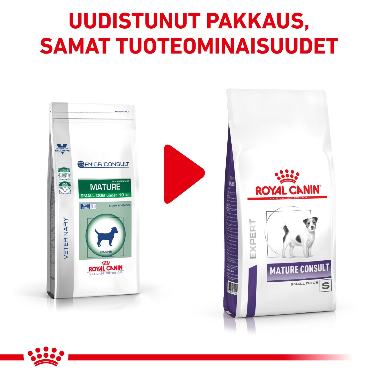 Royal Canin Veterinary Diets Health Management Mature Consult small dog koiran kuivaruoka 3,5 kg