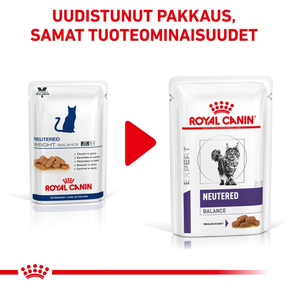 Royal Canin Veterinary Diets Health Neutered Balance kissan märkäruoka 12 x 85 g