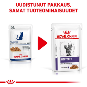 Royal Canin Veterinary Diets Health Neutered Maintenance kissan märkäruoka 12 x 85 g