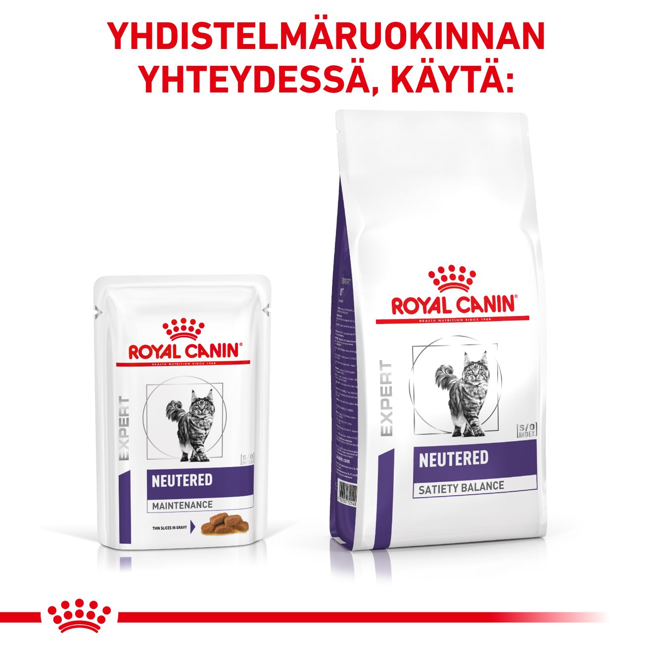 Royal Canin Veterinary Diets Health Neutered Maintenance kissan märkäruoka 12 x 85 g