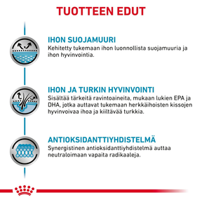 Royal Canin Veterinary Diets Derma Skin & Coat annospussi kissan märkäruoka 12 x 85 g