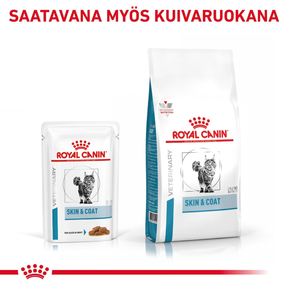 Royal Canin Veterinary Diets Derma Skin & Coat annospussi kissan märkäruoka 12 x 85 g