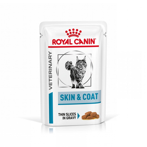 Royal Canin Veterinary Diets Derma Skin & Coat annospussi kissan märkäruoka 12 x 85 g