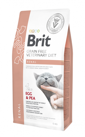 Brit Veterinary Diet Renal Egg & Pea kissalle