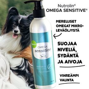 Nutrolin OMEGA sensitive kissalle ja koiralle