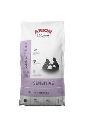 Arion Sensitive Medium lammas koiralle