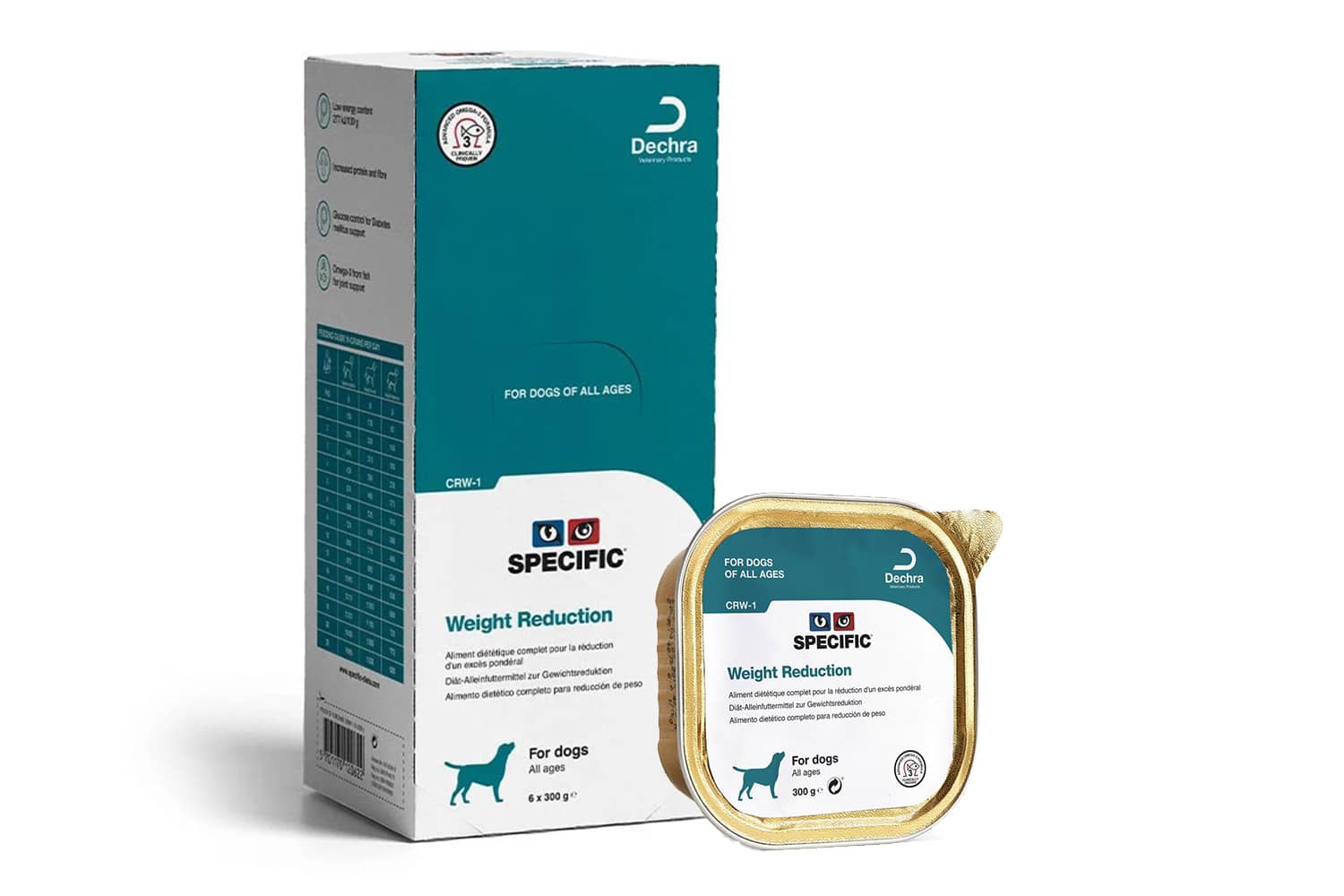 Specific CRW-1 Weight Reduction koiralle 6 x 300 g