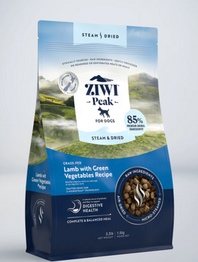 ZiwiPeak Steam & Dried Lammas Koiralle 1,5 kg PÄIVÄYSTARJOUS