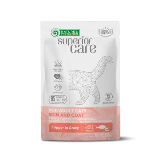Nature's Protection Superior Care Skin & Coat Tonnikala-Katkarapu 24 x 70 g