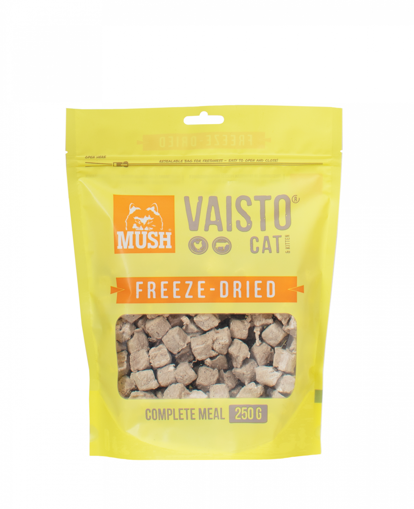 MUSH Vaisto CAT Keltainen Freeze-Dried 250 g