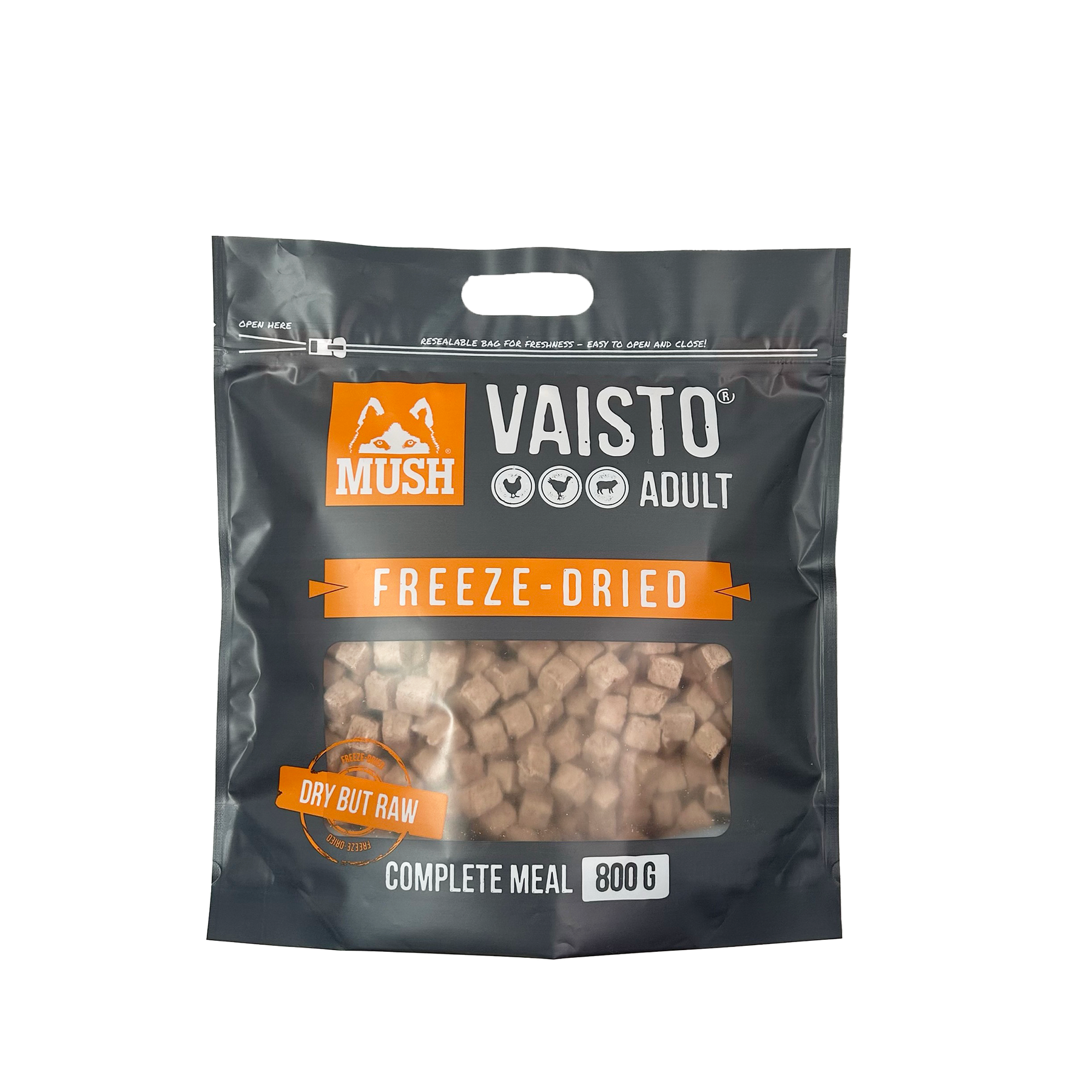 MUSH Vaisto Harmaa Freeze-Dried