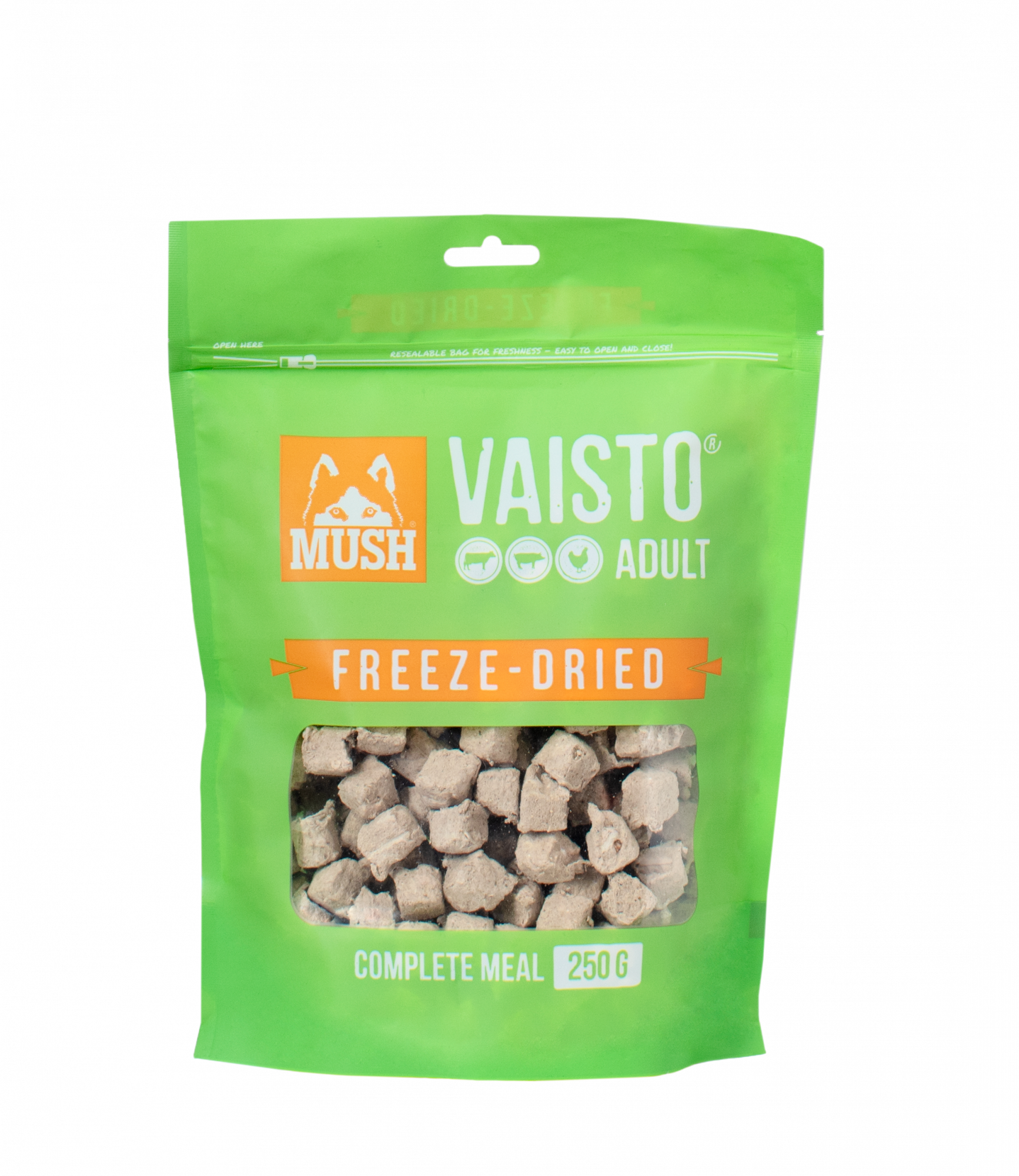 MUSH Vaisto Vihreä Freeze-Dried 250 g PÄIVÄYSTARJOUS
