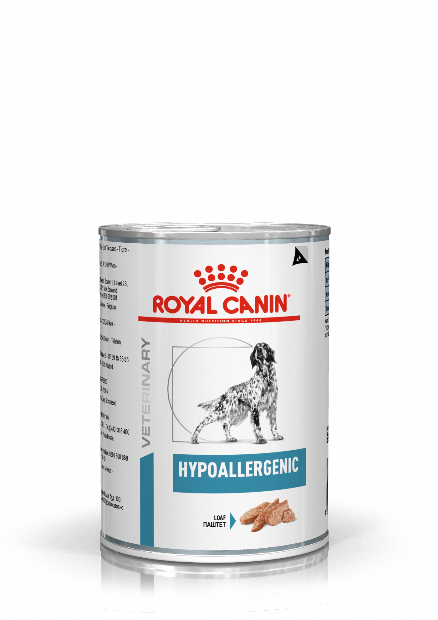 Royal Canin Veterinary Diets Derma Hypoallergenic Loaf säilykepurkki koiran märkäruoka 200 g MAISTELUPAKKAUS