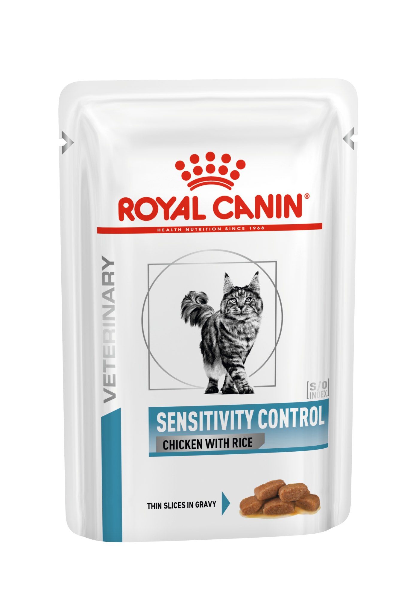 Royal Canin Veterinary Diets Derma Sensitivity Control Chicken annospussi kissan märkäruoka 12 x 85 g