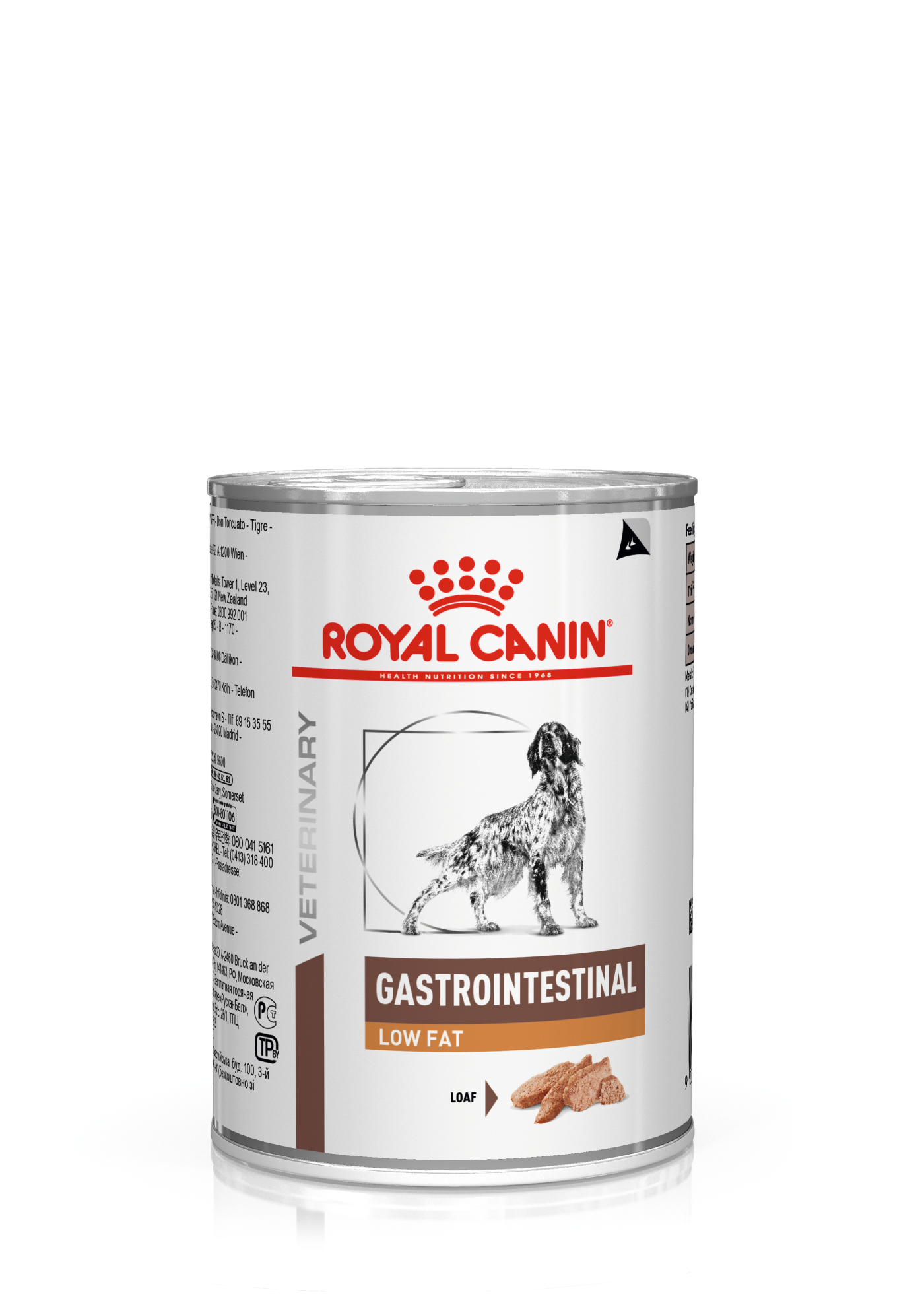 Royal Canin Veterinary Diets Gastrointestinal Low Fat Loaf säilykepurkki koiran märkäruoka 420 g MAISTELUPAKKAUS