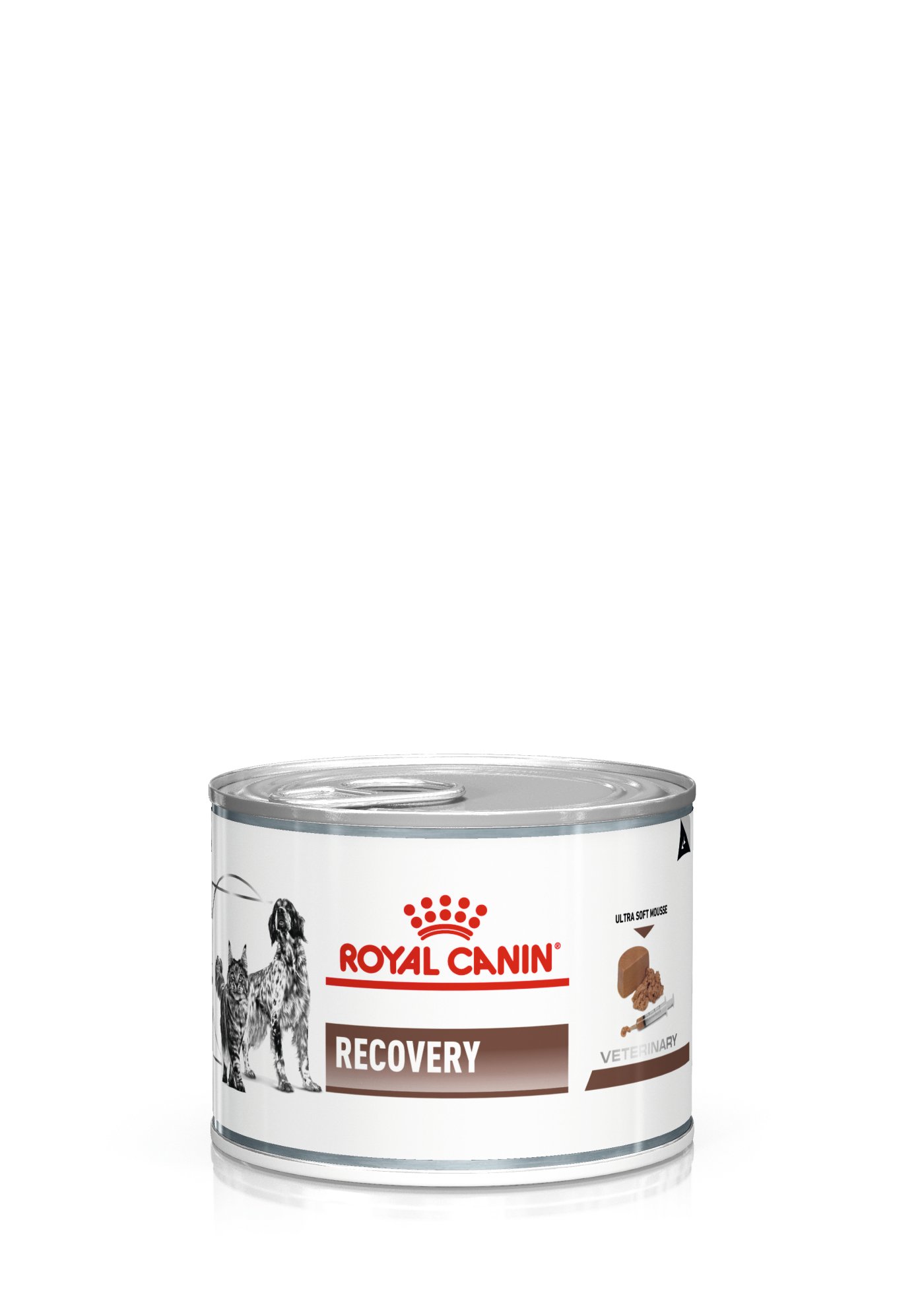 Royal Canin Veterinary Diets Gastrointestinal Recovery Ultra Soft Mousse säilykepurkki kissoille ja koirille märkäruoka 195 g MAISTELUPAKKAUS