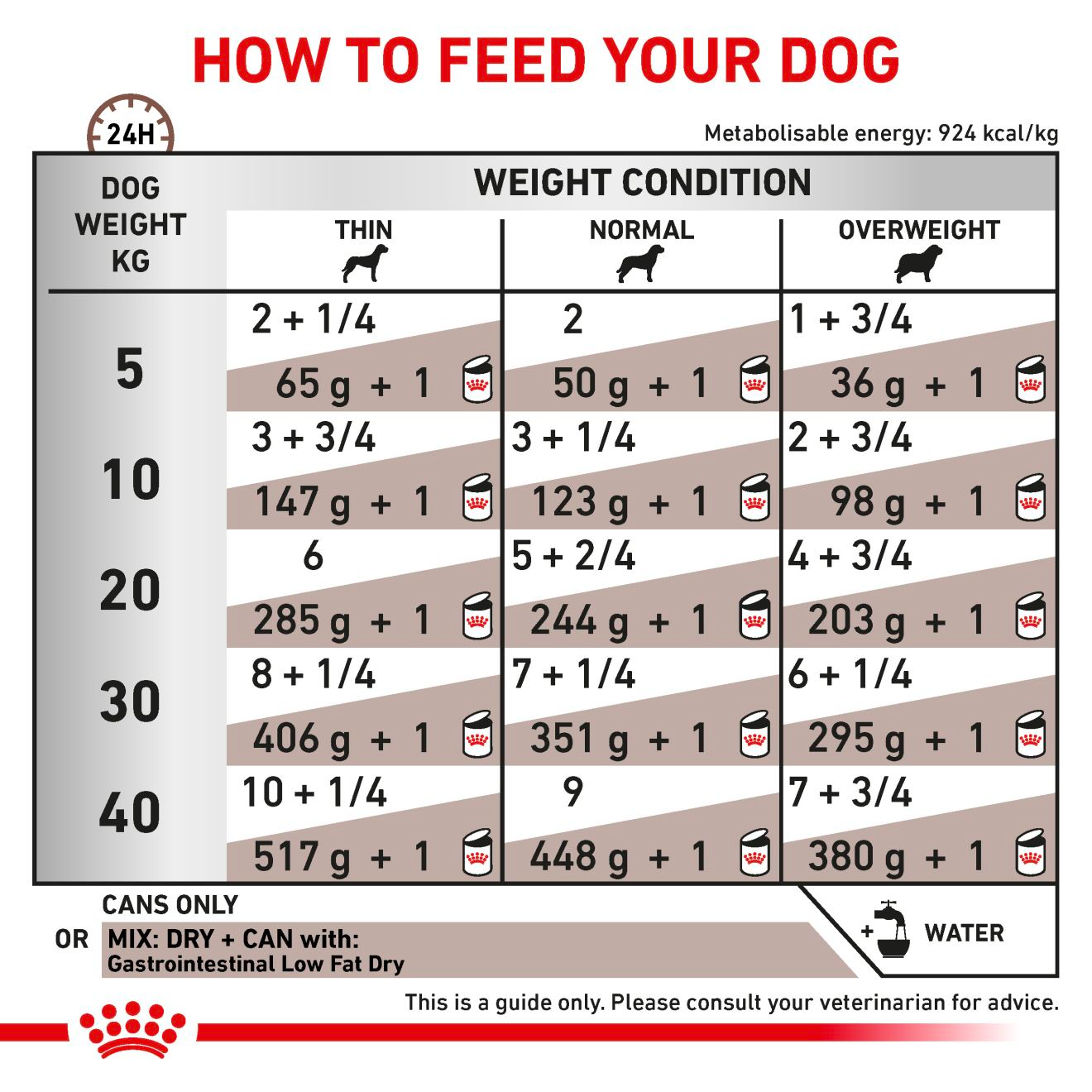 Royal Canin Veterinary Diets Gastrointestinal Low Fat Loaf säilykepurkki koiran märkäruoka 200 g MAISTELUPAKKAUS