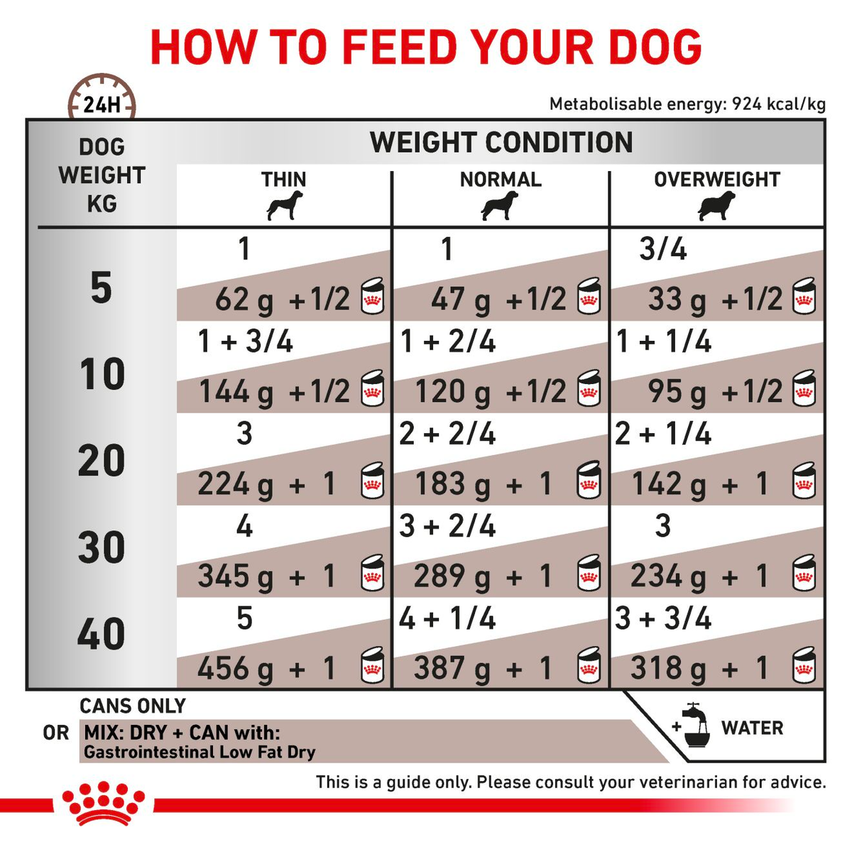 Royal Canin Veterinary Diets Gastrointestinal Low Fat Loaf säilykepurkki koiran märkäruoka 200 g MAISTELUPAKKAUS