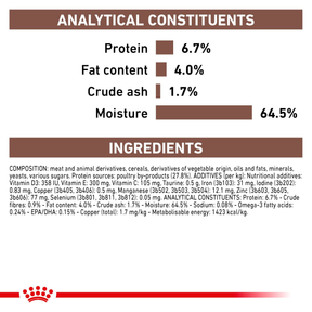 Royal Canin Veterinary Diets Gastrointestinal Hepatic Loaf säilykepurkki koiran märkäruoka 420 g MAISTELUPAKKAUS