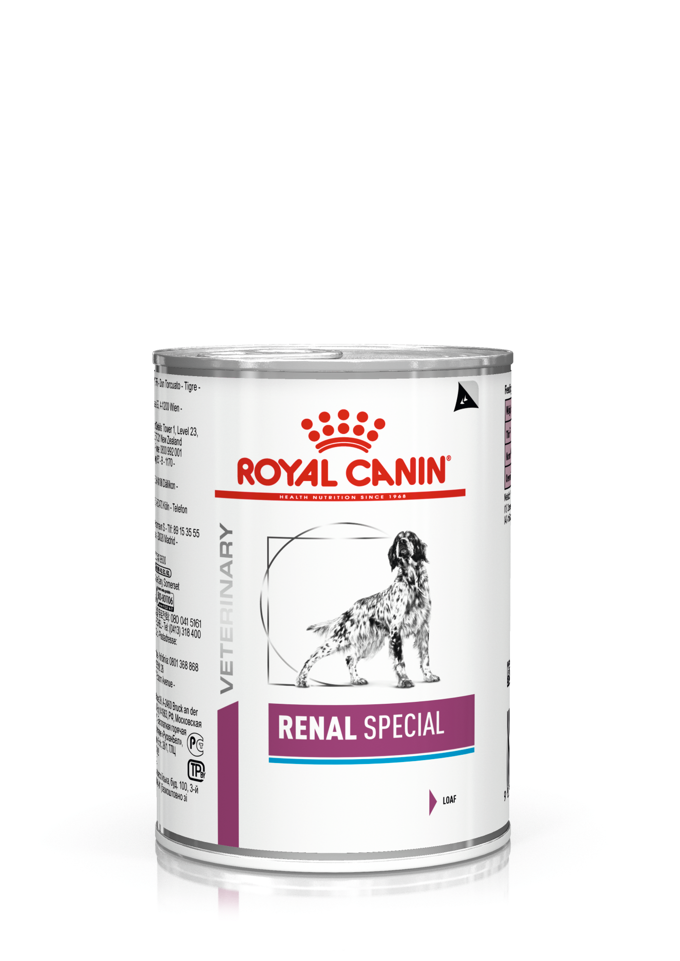 Royal Canin Veterinary Diets Renal Special säilykepurkki koiran märkäruoka 410 g MAISTELUPAKKAUS