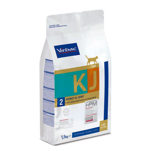 Virbac Veterinary HPM Kidney & Joint Cat KJ2 3 kg
