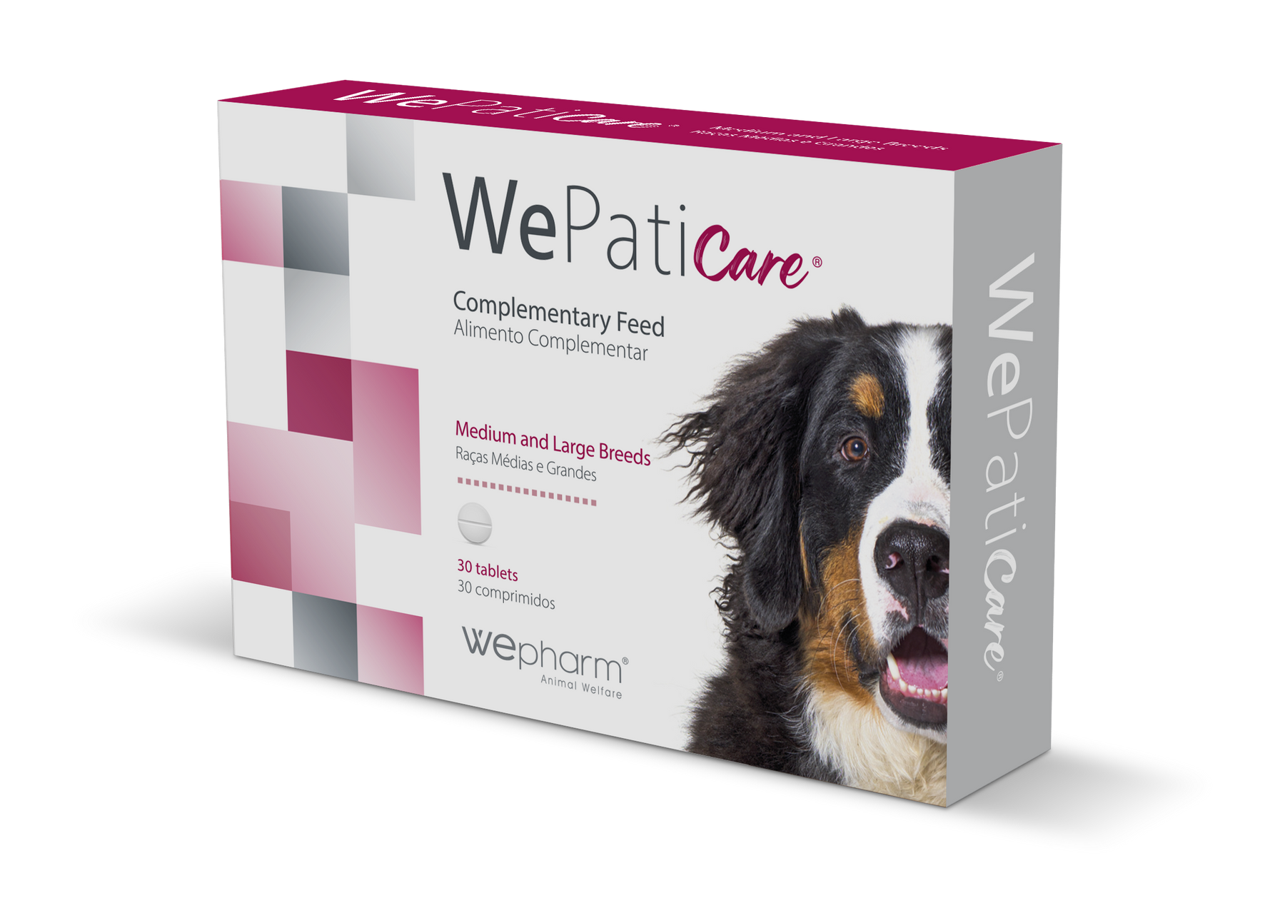Wepharm WePaticare Medium and Large breeds koiralle 30 tablettia PÄIVÄYSTARJOUS