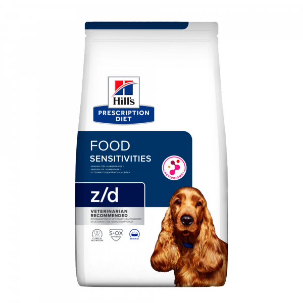 Hill's z/d Food Sensitivities koiralle