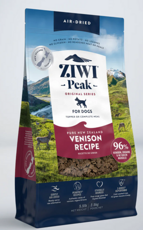 ZiwiPeak Air Dried Ilmakuivattu Peura koiralle