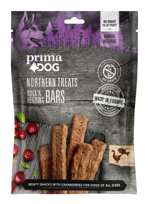 PrimaDog Northern Treats ankka-sillitanko