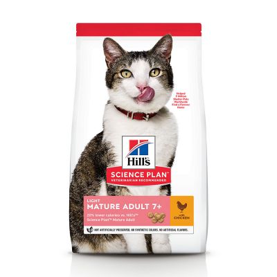 Hill's SP Mature Adult 7+ Light with Chicken kissalle 1,5 kg